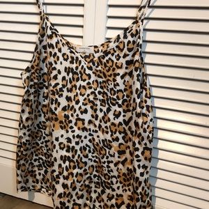Aritzia - babaton - Silk leopard print camisole